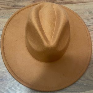 “Rancher” hat in burnt orange from local boutique